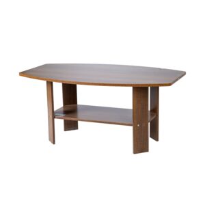 COFFEE TABLE 90X54.5X41.3CM WALNUT COFFEE TABLE 90X54.5X41.3CM WALNUT